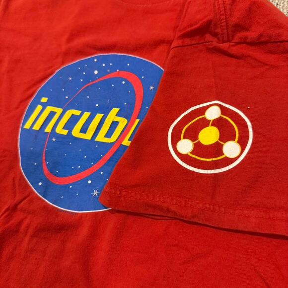 Incubus NASA Logo Tee - Year 2000 Band Tee – M – Red T-Shirt – Vintage Band - Picture 5 of 8